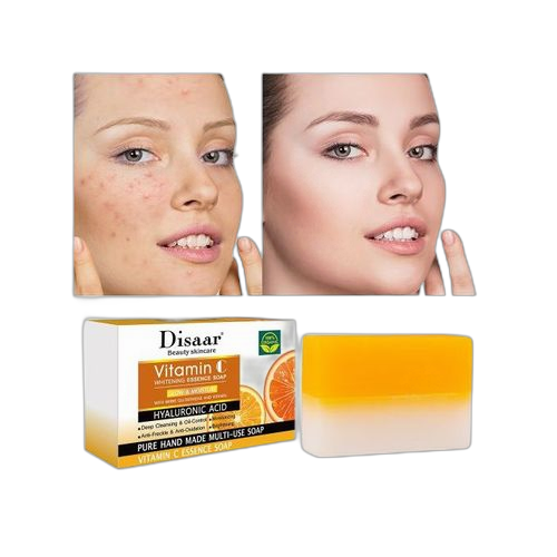 Disaar savon artisanal à la vitamine c, hyaluronic acid