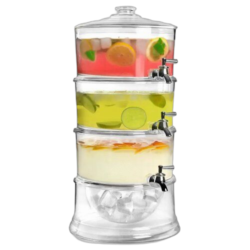 Distributeur de boissons à 3 niveaux fontaine 5litres