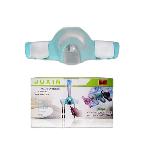 Distributeur de pate dentifrice bleu/blanc