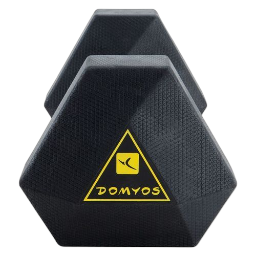 Domyos haltere hex dumbbell 10kg by decathlon