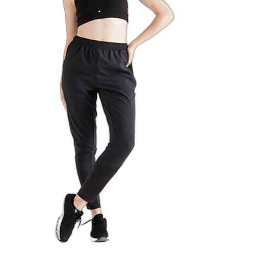 Domyos pantalon jogging coupe carotte fitness cardio femme noir