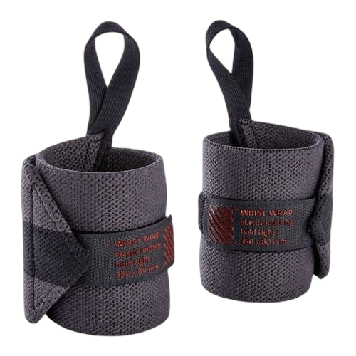Domyos poignet de serrage musculation force wristwrap gris fonce by decathlon
