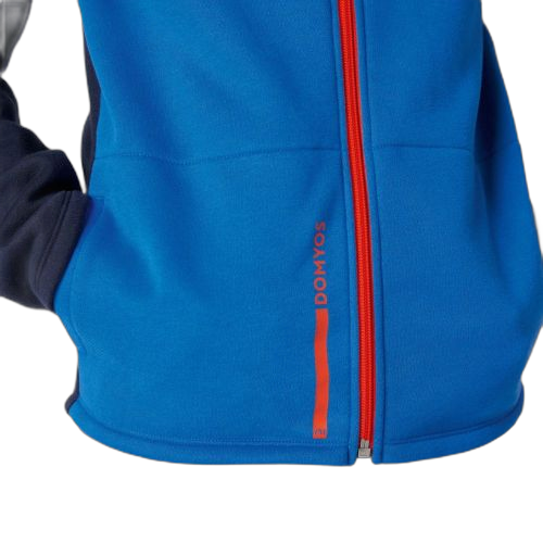 Domyos survêtement enfant molleton warmy zip basique noir
