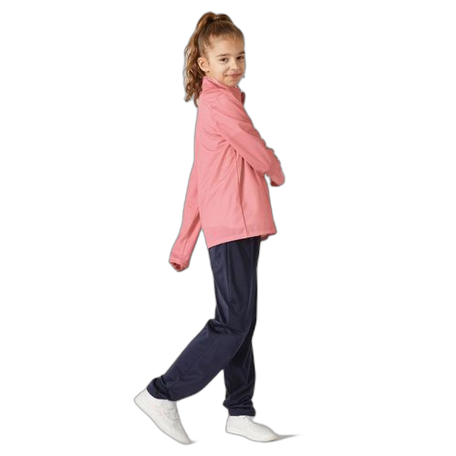 Domyos survêtement enfant synthétique respirant gym'y basique bleu avec imprimé