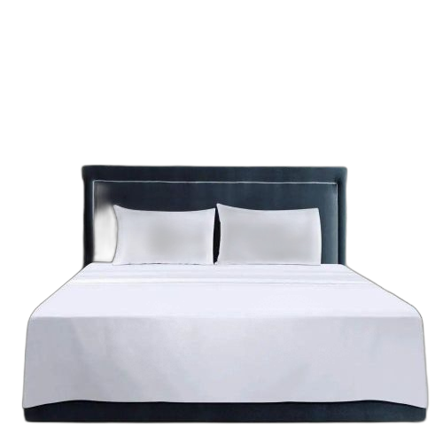 Drap blancdouble lit