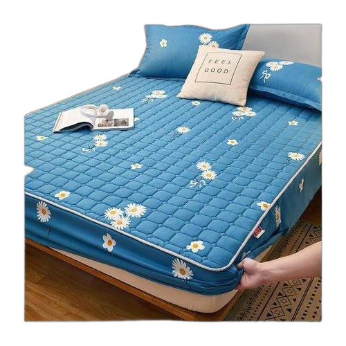 Draps de lux housse de lit protège matelas de lit 2 places 150x200 .
