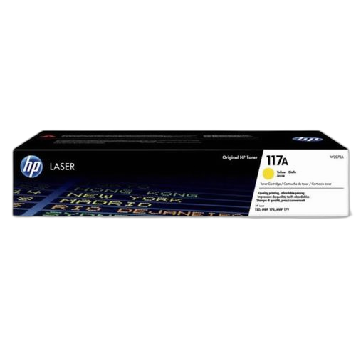 Dsc hp 117a w2072a toner jaune, 700 pages