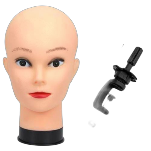 Dummy babyhead avec pince pour perruque faire cadeau gratuit