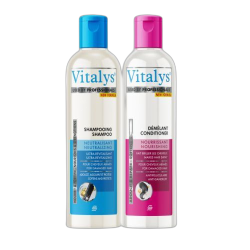 Duo shampoing démêlant vitalis