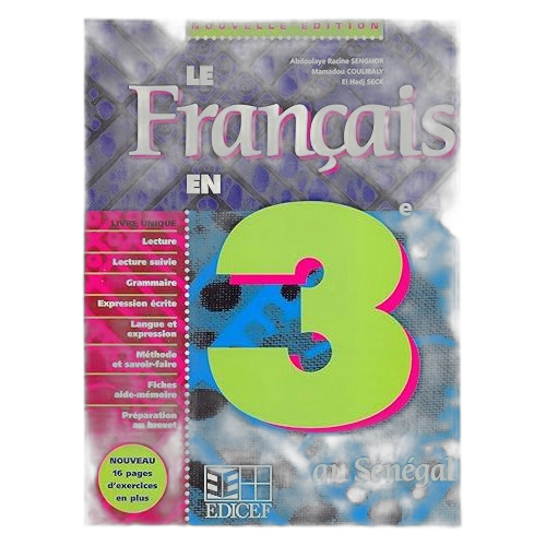 Edicef le francais en 3e livre unique