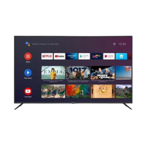 Elactron téléviseur intelligent 65 pouces 4k qled android smart tv noirgarantie 1 an