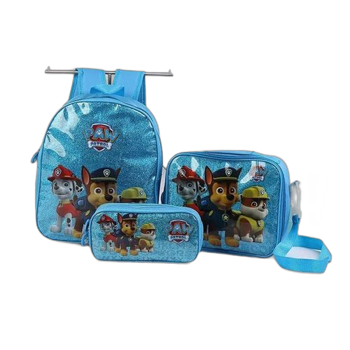 Ensemble 3 pièces sac d’école pat patrouille