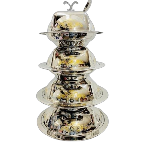 Ensemble 4 pieces bols avec louche