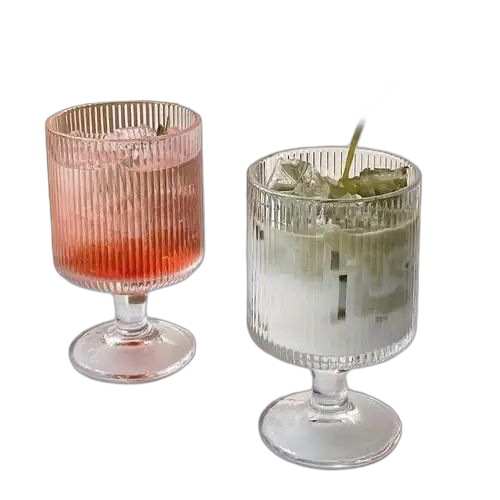 Ensemble 6 verre long fantaisie