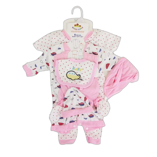 Ensemble bébé 8 pièces fille