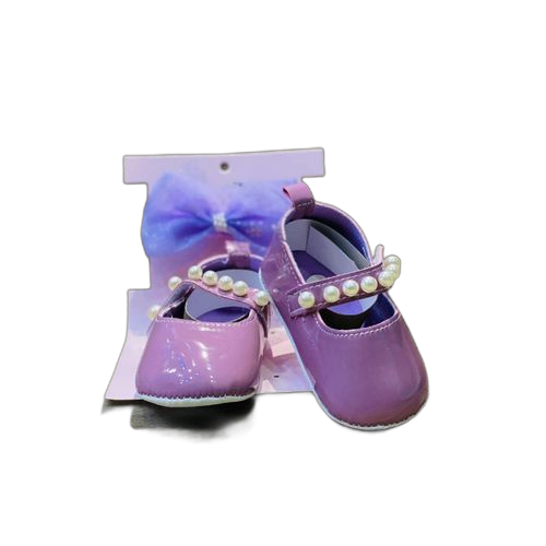 Ensemble balerine + noeudmauve