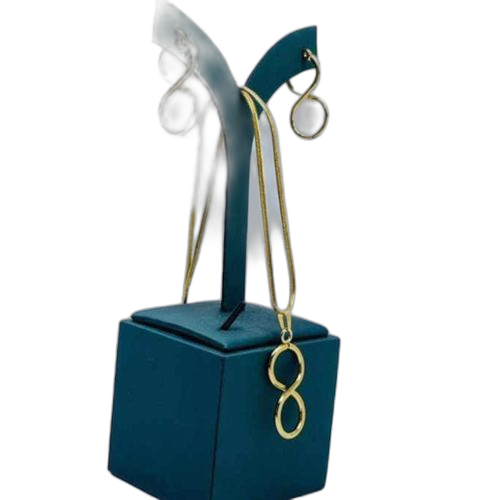Ensemble chaîne plaqué or femme élégance