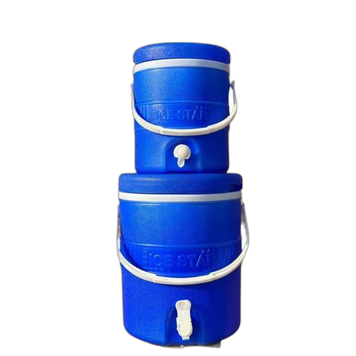 Ensemble de 2 glacières 18 litres et 6 litres bleu