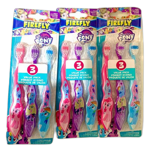 Ensemble de 3 brosses à dent efficaces pour enfent