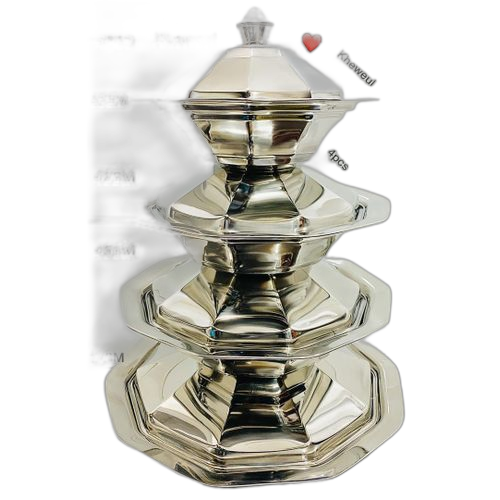 Ensemble de 4 bols set de table avec couvercle