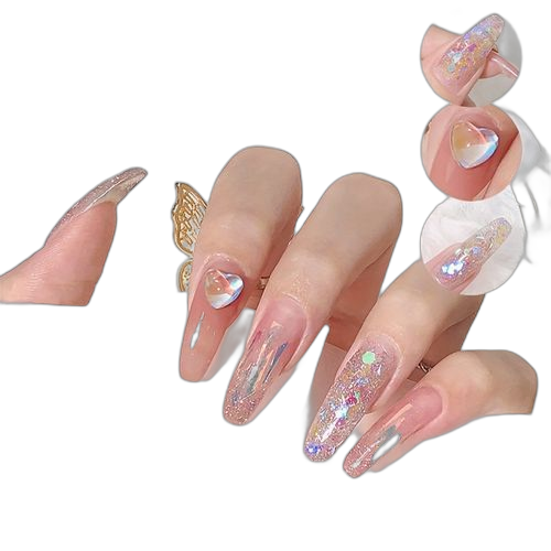 Ensemble de 48 bouteilles/boîte de paillettes pour ongles