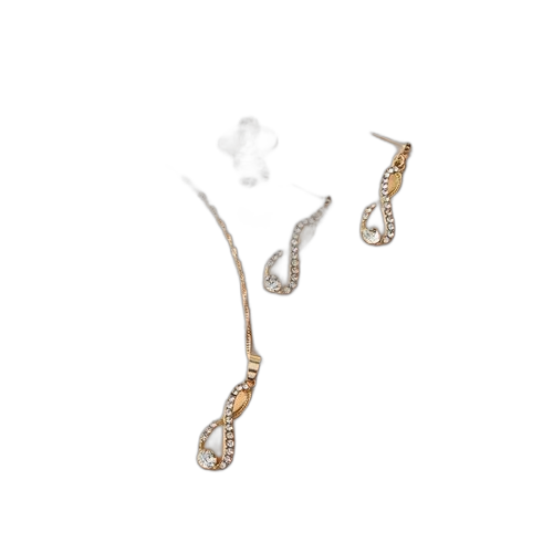 Ensemble de bijoux de décoration en strass 3 pièces