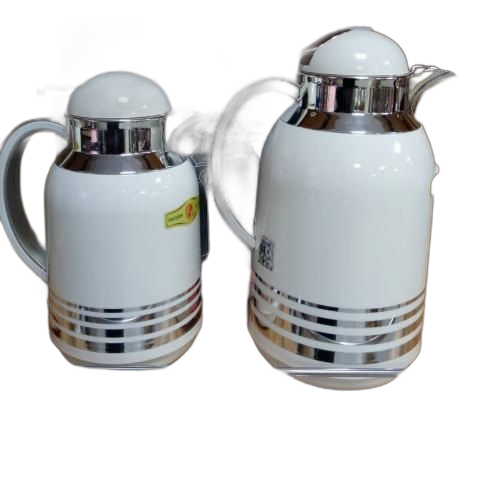 Ensemble de deux thermos blanc