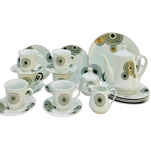 Ensemble service en porcelaine 22 pcs