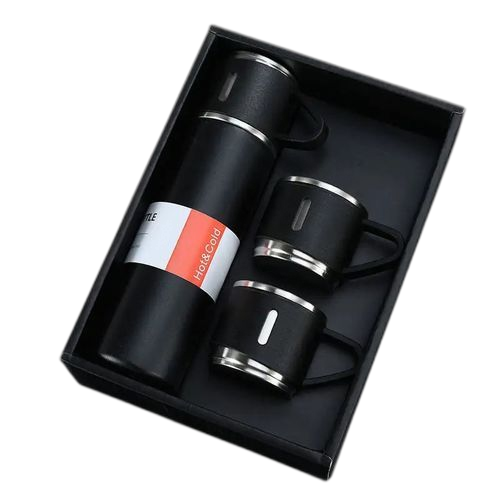 Ensemble thermos bouteille isotherme gourde thermos