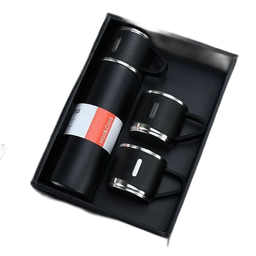 Ensemble thermos mug isotherme acier inoxydable boisson chaude et froide