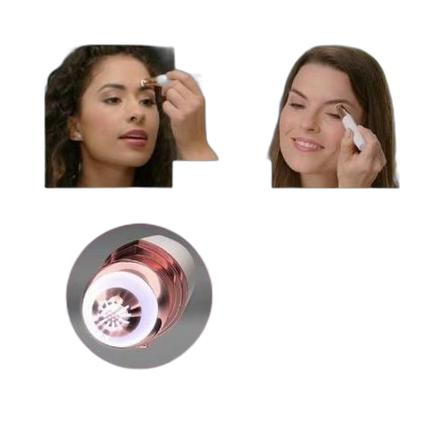 Epilateur de sourcils électrique avec led