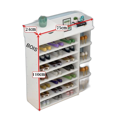 Etagère à chaussures 32 paires – Image 4