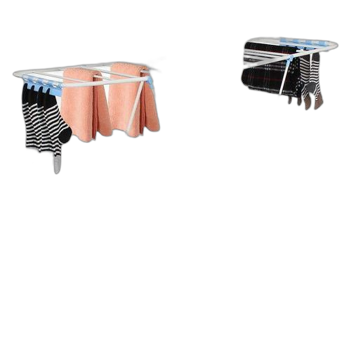 Etendoir à linge pliant et polyvalent sèche linge en métallique couleur aleatoire
