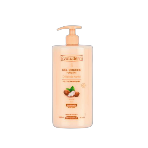 Evoluderm gel douche fondant délice de karité 1l