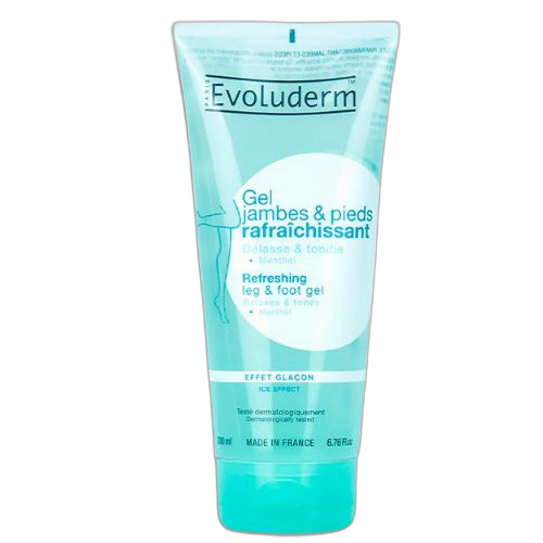 Evoluderm gel rafraichissant pied et jambe 200 ml