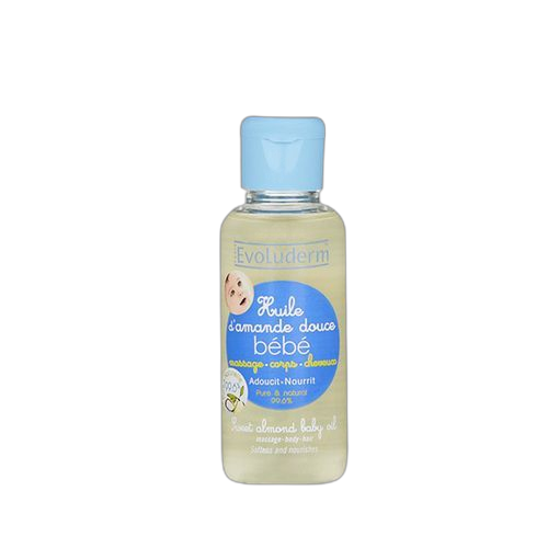 Evoluderm huile d'amande douce bébé 100ml