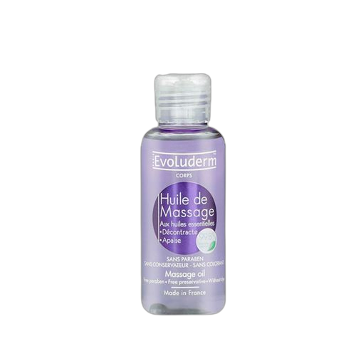 Evoluderm huile de massage aux huiles essentielles 100ml