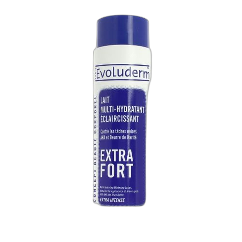 Evoluderm lait éclaircissant bleu extra fort 500ml