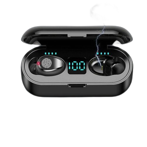 F9 fingerprint touch bluetooth casque 2200 mah