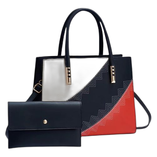 Fashion 2 pcs sacs à main pour femmes sac à bandoulière unique portefeuille sacs hobo