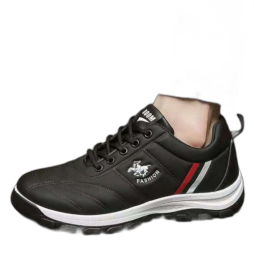 Fashion 2024 new leather men's casual shoes sneakers