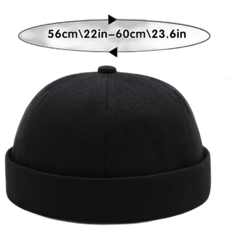 Fashion bonnet docker marin casquette sans visière velours rouge