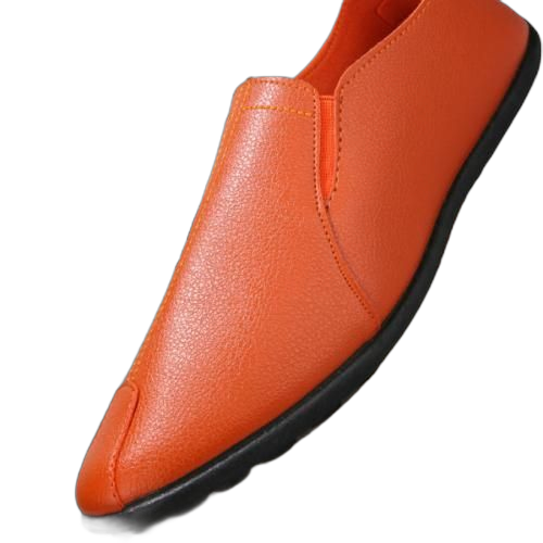 Fashion chaussures décontractées pour hommes en cuir pu