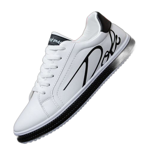 Fashion chaussures décontractées à talons en toile pour hommes
