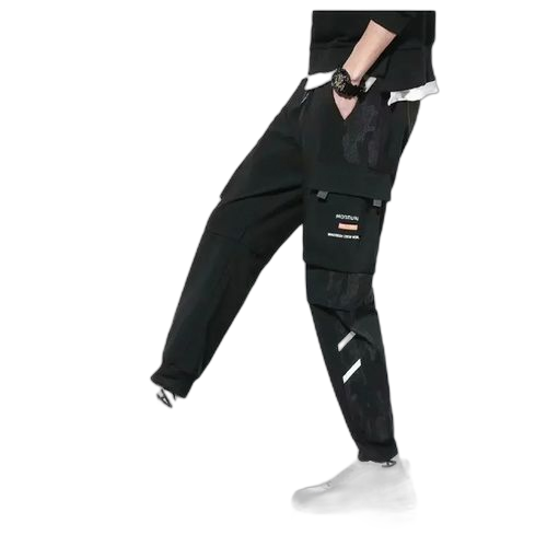 Fashion pantalon décontracté léger multi poches workwear casual