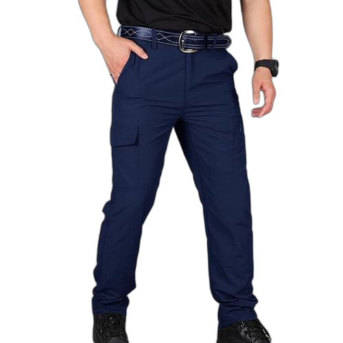 Fashion pantalon tactique imperméable pour homme, respirant, étanche bleu