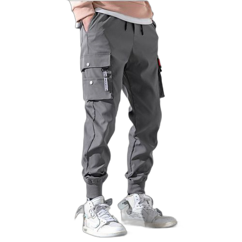 Fashion pantalons chino pour homme gris