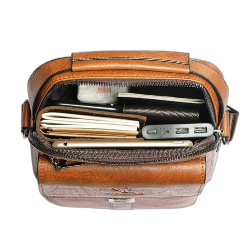 Fashion sac à bandoulière mode sac messager pour hommes – Image 3