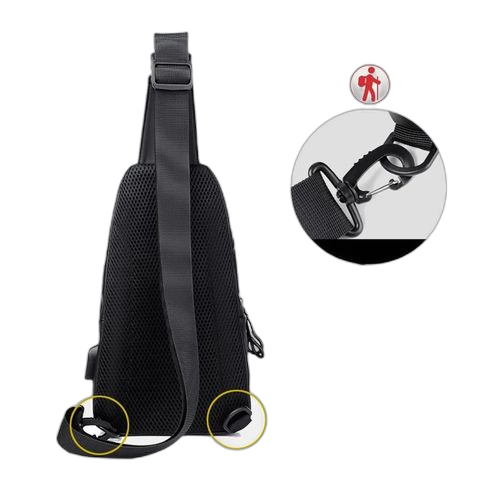 Fashion sac messager de sport pour hommes