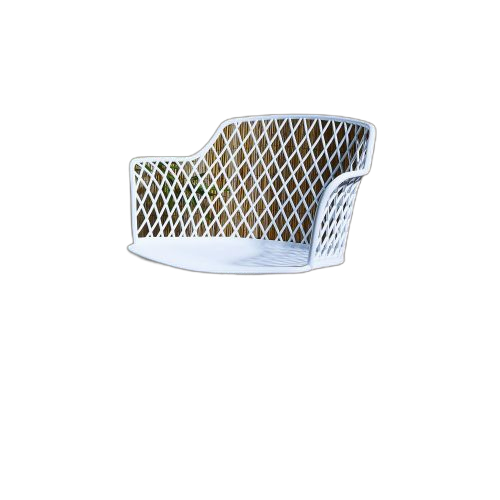 Fauteuil extérieur malaga blanc